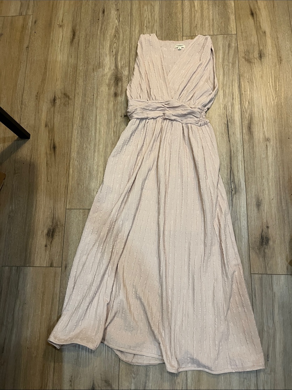 NEW Max Studio Sleeveless Maxi Dress. Light Blush.Pink maxi dress Nordstrom